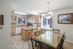 Dining room and kitchen